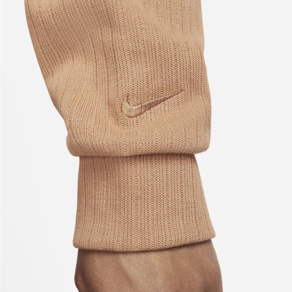 Nike Cotton Knit Hoodie Sweatshirt Size XS in Cognac Color - Picture 13 of 13